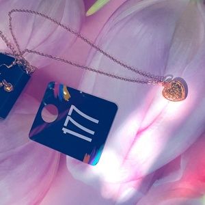 copper heart necklace